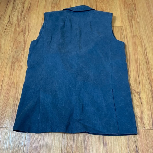 Aritzia Babaton Navy Blue Double Breasted Vest - Picture 5 of 12